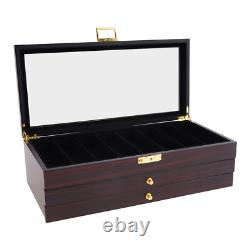 Knife Display Case, Knife Storage Box, 3-Tier Knife Display Case Organizer