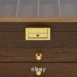 Knife Display Case, Knife Storage Box, 3-Tier Knife Display Case Organizer