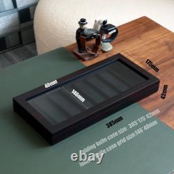 Knife Display Case for 8 Pocket Knives Pocket Knife Case Storage Box for Men'S