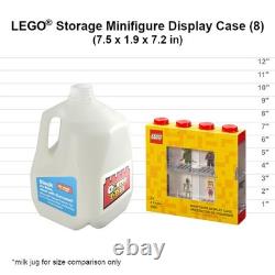LEGO Storage Product 40650603X6 Minifigure Display Case 8 (Pack of 6) Black NEW