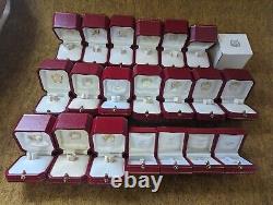 LOT Cartier Case and box for ring bulk sale set Display Storage 1168021023 YZ
