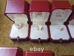 LOT Cartier Case and box for ring bulk sale set Display Storage 1168021023 YZ