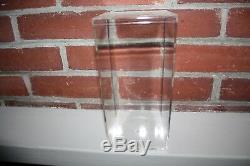 LOT OF 30 CLEAR ACRYLIC DISPLAY CASES BEANIE BABY DISPLAY STORAGE 8 x 4 x 4