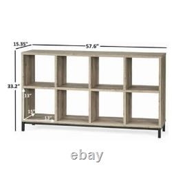 LP Vinyl Record Storage Cabinet Album Display Rack Shelving Book Case Cube Craft