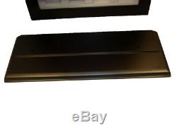 Large 20 Wrist Watch Storage Cabinet Chest Box Display Wooden Case Matt Black