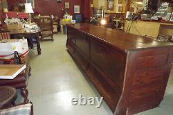 Large Antique Country Store Counter-kitchen Island