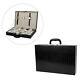 Large Portable 36 Slot Watch Box for Men Display Storage Case WithMetal Hinge