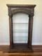 Large Resin and Glass Display Case 3 Shelves Unique Design 7 feet tall