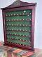 Large Wooden Golf Ball Display Case, Holds 63 Balls. Plexiglass / Wood Door