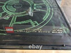 Lego 7191 Star Wars X-Wing UCS 2000 Target Store Display Case RARE READ DESC