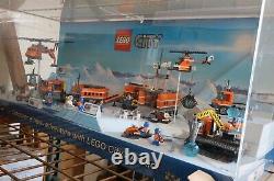 Lego City Arctic 60033 60034 60035 60036 Store Display Case