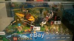 Lego Legends of CHIMA Store Display Case 70003 70004 70005 70006 Laval Waks