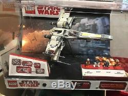 Lego Light Up Store Display 75218 X-Wing Starfighter Set Damaged Casing