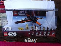 Lego Star Wars Poe's X Wing Fighter 75102 Store Display Case Pick Up Only