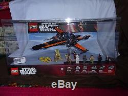 Lego Star Wars Poe's X Wing Fighter 75102 Store Display Case Pick Up Only