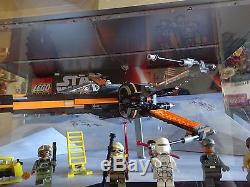 Lego Star Wars Poe's X Wing Fighter 75102 Store Display Case Pick Up Only