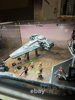 Lego star wars store display case