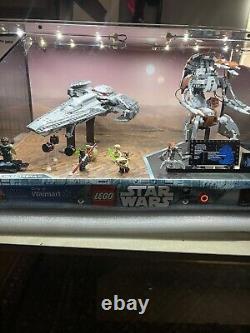 Lego star wars store display case