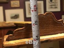 Lg. Antique German Toy General Store, Withremovable Display Cases & Spice Drawers