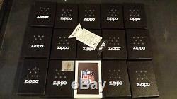 Lighted Zippo Lighter Display Case And Storage Stand Holds 96 Lighters