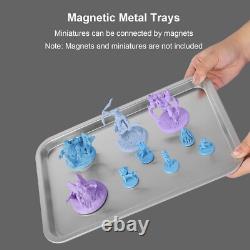 Lightweight Miniature Storage & Display Case with 6 Adjustable Magnetic Trays