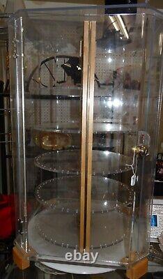 Locking Rotating Jewelry Display Case Retail Store EXCELLENT! $100 (Redlands)