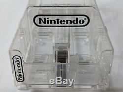 Lot of 5 RARE NES SNES N64 Game Storage Display Cases + Slider OFFICIAL Nintendo