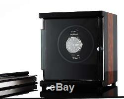 Luxury Deluxe quality Automatic Single Watch Winder Box / Display Case Storage