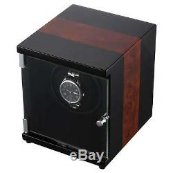 Luxury Deluxe quality Automatic Single Watch Winder Box / Display Case Storage
