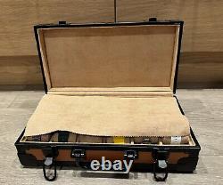 Luxury Watch Storage Case Display Durable Metal Box 12 Slots Suede Inside