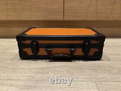 Luxury Watch Storage Case Display Durable Metal Box 12 Slots Suede Inside