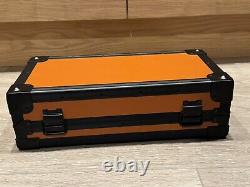 Luxury Watch Storage Case Display Durable Metal Box 12 Slots Suede Inside