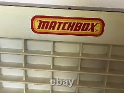 MATCHBOX Store Display Case VINTAGE 1970s Lesney for 81 Cars (Incomplete)