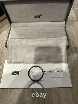 MONTBLANC Heritage 1912 Pen Storage Display Box Empty With Outer Box And Sleeve