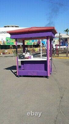 Mall Kiosk Outside Strip Retail Plaza Island Mobile Cart Stand Storage Shed Expo
