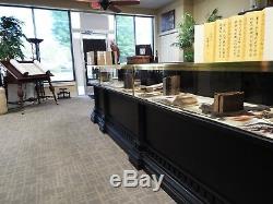 Master Carpenter- All Wood store Display Cases See Pics -give-a-way price