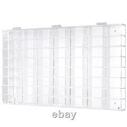 Matchbox Hot Wheels 1/64 Car Storage Display Case Wall Hanging Cabinet 56 Slots