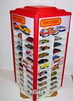 Matchbox Rotating Store Display Case Vintage