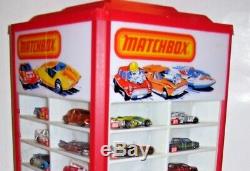 Matchbox Rotating Store Display Case Vintage