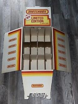 Matchbox Superfast Roman Numeral Original Store Floor Display Case Box No Cars