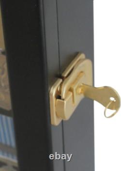 Medals Challenge Coins Display Case Cabinet Poker Chips Storage Mini Figurines