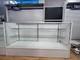 Merchandise White Display Show Case Retail Store Fixture with Lights