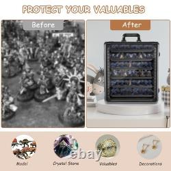 Miniature Carrying Case for Collectibles Miniature Storage & Display Case