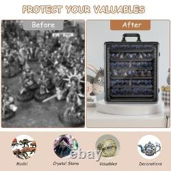 Miniature Display Case Display Cases for Collectibles Miniatures Storage Case Di