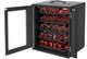 Miniature Storage Case Magnetic Door 6 Trays Clear Display Carry Box Black