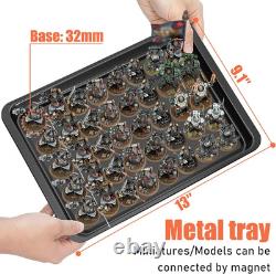 Miniature Storage Case for Collectibles, Miniature Display Cases with Magnetic D