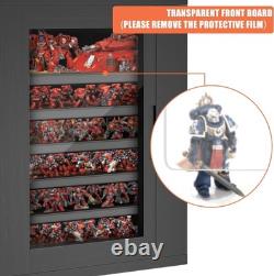 Miniature Storage Case for Collectibles, Miniature Display Cases with Magnetic D