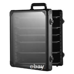 Miniatures Storage Case Miniatures Transport Case Aluminum Alloy Frame with Lock