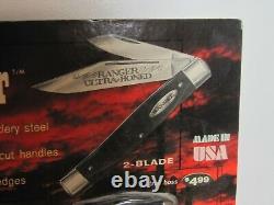 Mint Vintage 6 Ranger Colonial 1977 Store Advertising Display Case Pocket Knives