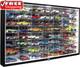 Model Car Diecast Display Case Storage Cabinet Shelf Wall Mount Rack 1/64 Scale